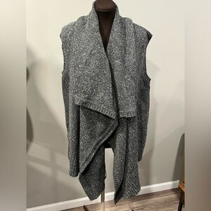 DKNY Charcoal Knit vest